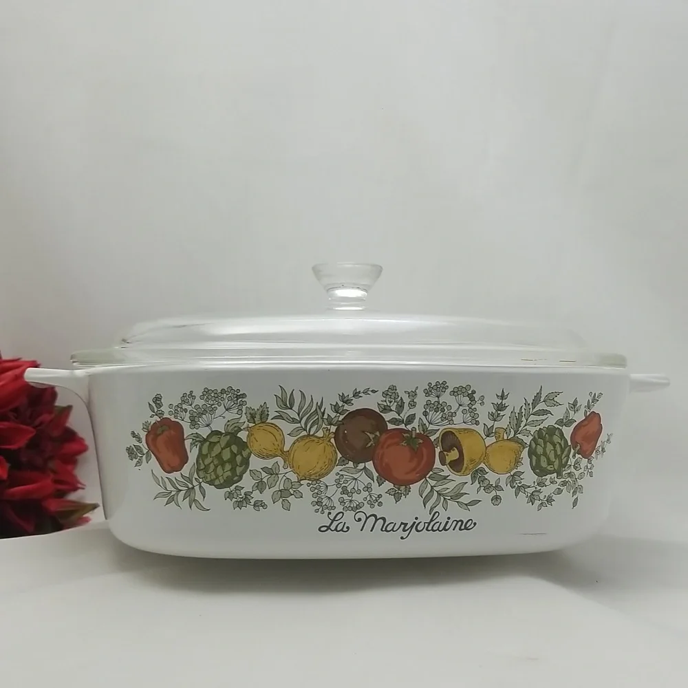 Corning Spice of Life 2 Quart Cassarole with Lid